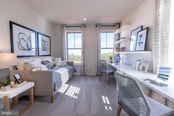 Home Office, Interior, Recessed Lighting