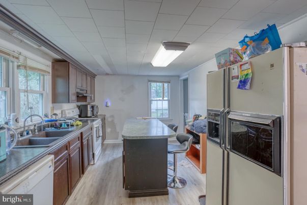 Dining room, Interior, Kitchen, Wood Texture Flooring