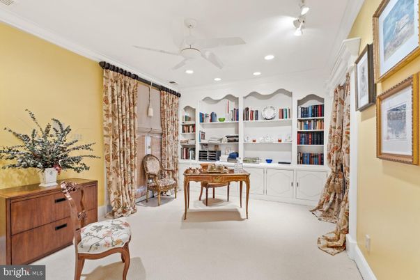 Home Office, Interior, Recessed Lighting
