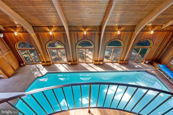 Interior, Pool, Wooden Beams, Wooden Ceilings