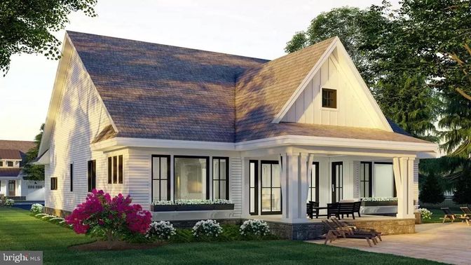 Exterior, Facade, Farmhouse