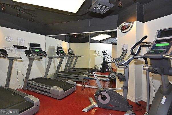 Fitness Equipment, Gym, Interior