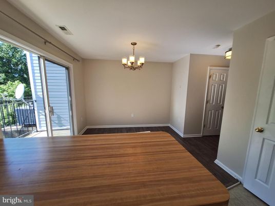 Chandelier, Empty room, Interior, Wood Texture Flooring