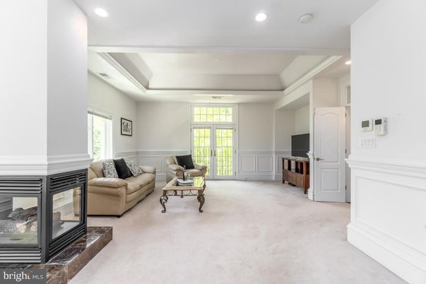 Fireplace, Interior, Living room, Recessed Lighting