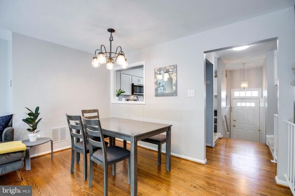 Dining room, Interior, Kitchen, Pendant Lights, Wood Texture Flooring