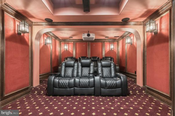 Home Theatre Room, Interior, Projection Screen, Theatre Room