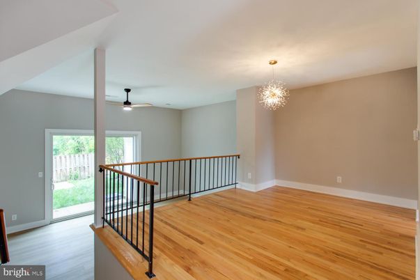 Chandelier, Empty room, Interior, Wood Texture Flooring