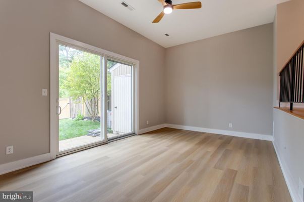 Empty room, Interior, Wood Texture Flooring