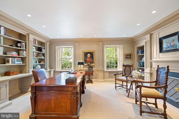 Home Office, Interior, Recessed Lighting