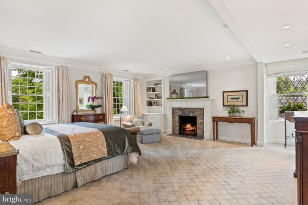 Bedroom, Fireplace, Interior, Recessed Lighting