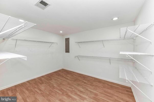 Interior, Recessed Lighting, Walk-in Closets, Wood Texture Flooring