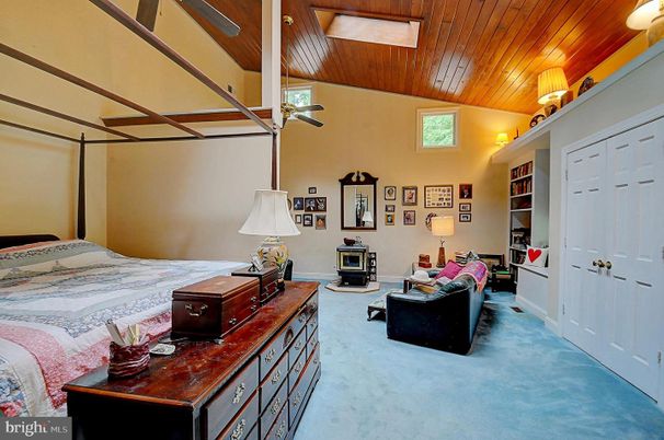 Bedroom, Interior, Wooden Beams, Wooden Ceilings