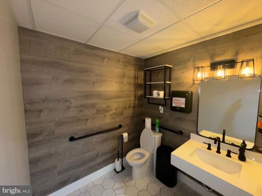 Bathroom, Interior, Wooden Walls
