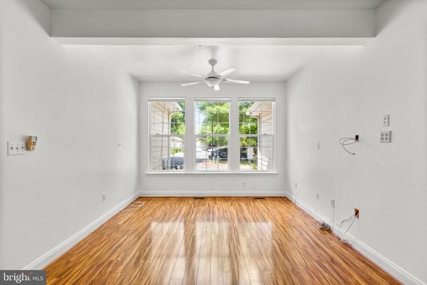 Empty room, Interior, Wood Texture Flooring