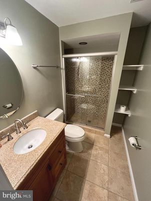 Bathroom, Glass Shower, Interior
