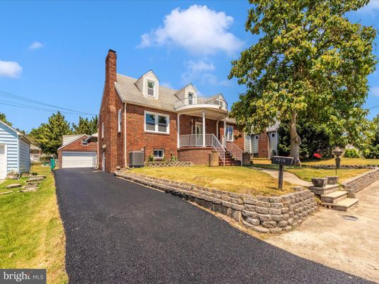 Detached Garage, Exterior, Facade, Brick Facade, Tudor Revival