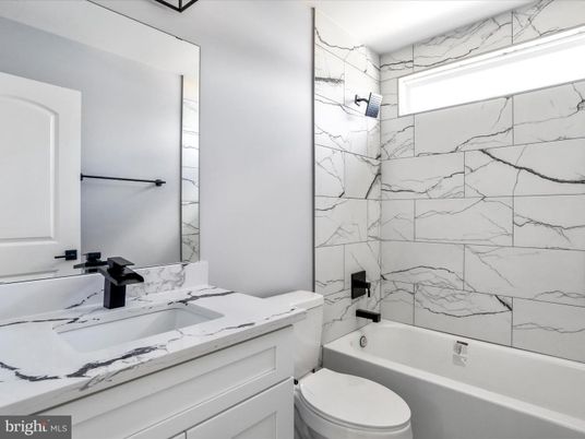 Bathroom, Interior, Marble Walls