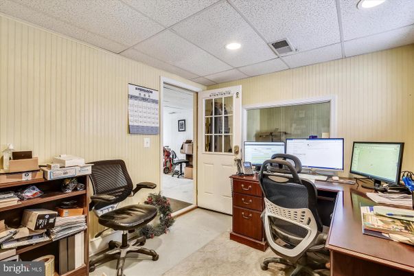 Home Office, Interior, Recessed Lighting