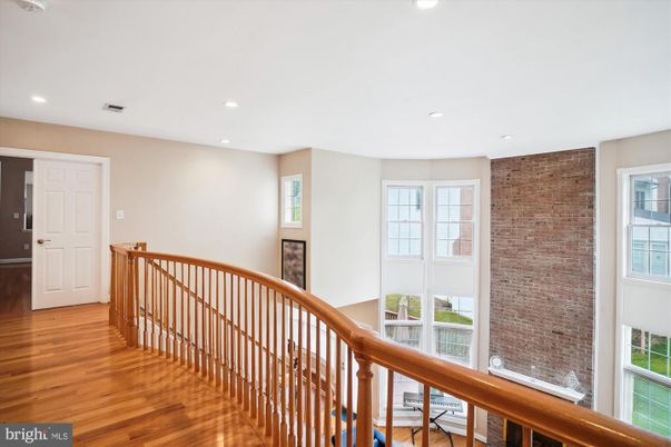 Interior, Recessed Lighting, Stone Walls, Wood Texture Flooring