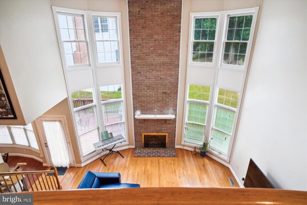 Fireplace, Interior, Stone Walls, Wood Texture Flooring