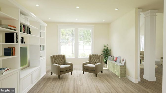 Interior, Recessed Lighting, Wood Texture Flooring