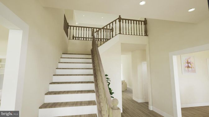 Interior, Recessed Lighting, Wood Texture Flooring
