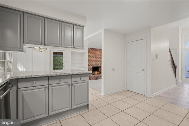 Fireplace, Interior, Kitchen, Stone Walls