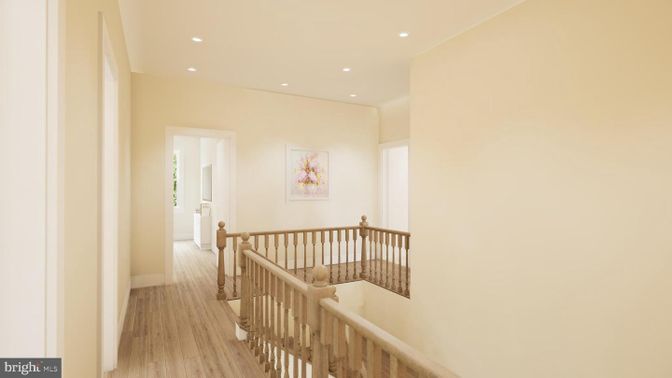 Interior, Recessed Lighting, Wood Texture Flooring