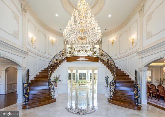 Chandelier, Interior, Recessed Lighting