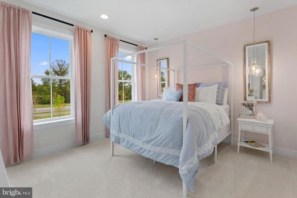 Bedroom, Interior, Pendant Lights, Recessed Lighting