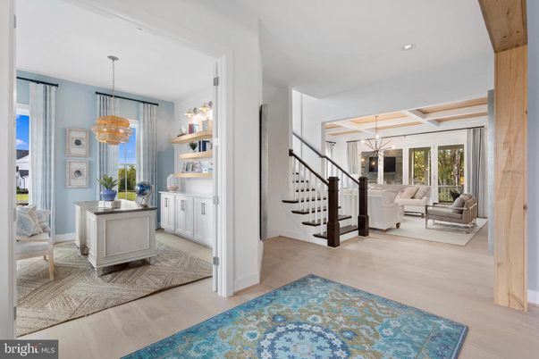 Chandelier, Interior, Living room, Pendant Lights, Recessed Lighting, Wood Texture Flooring