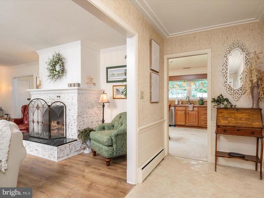 Fireplace, Interior, Wood Texture Flooring
