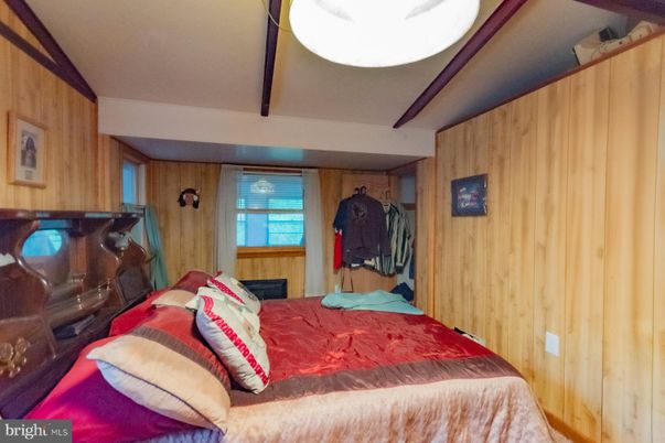 Bedroom, Interior, Wooden Walls