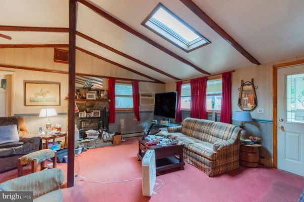 Fireplace, Interior, Living room, Wooden Beams