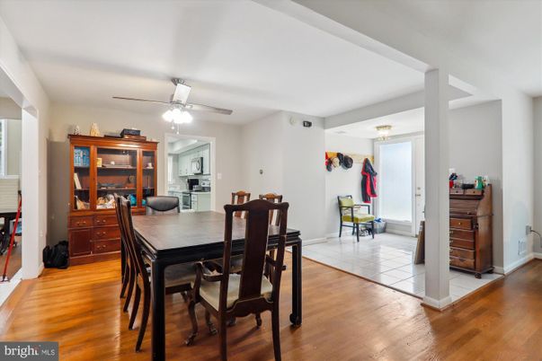 Dining room, Interior, Wood Texture Flooring