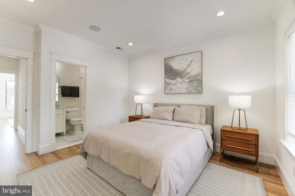 Bathroom, Bedroom, Interior, Recessed Lighting, Wood Texture Flooring