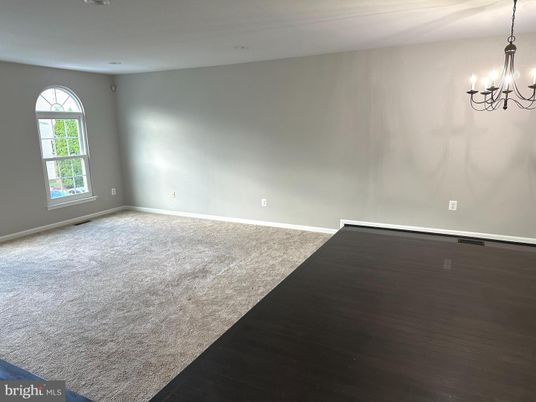 Chandelier, Empty room, Interior, Wood Texture Flooring