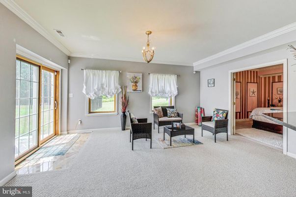 Bedroom, Chandelier, Interior