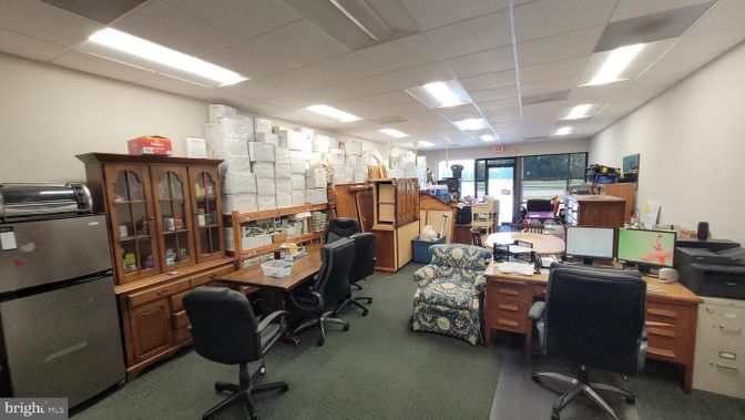 Home Office, Interior, Recessed Lighting