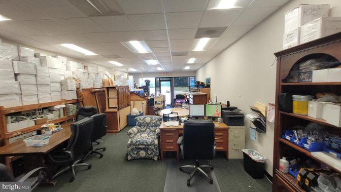 Home Office, Interior, Recessed Lighting