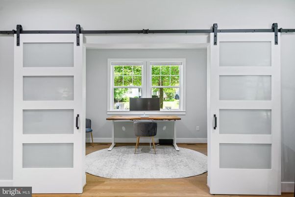 Home Office, Interior, Wood Texture Flooring