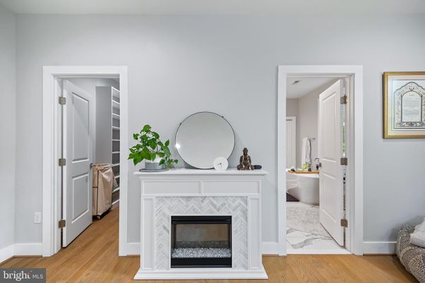 Fireplace, Interior, Marble, Wood Texture Flooring