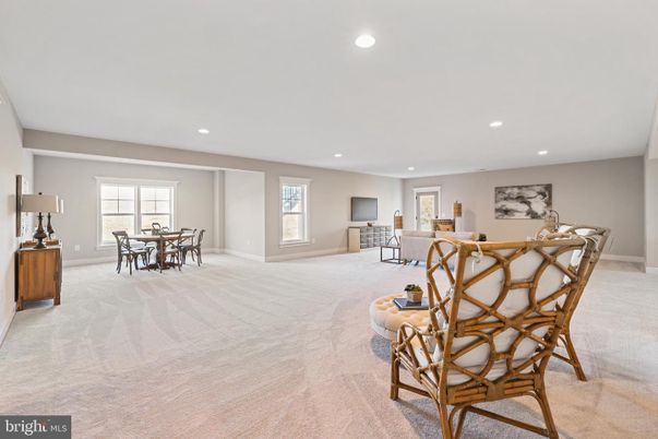 Dining room, Interior, Living room, Recessed Lighting