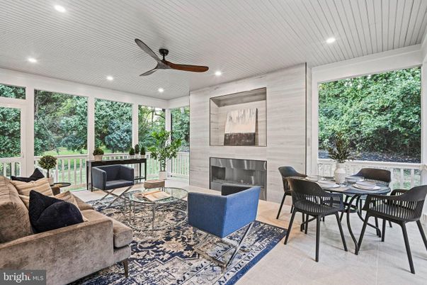 Dining room, Fireplace, Interior, Living room, Recessed Lighting