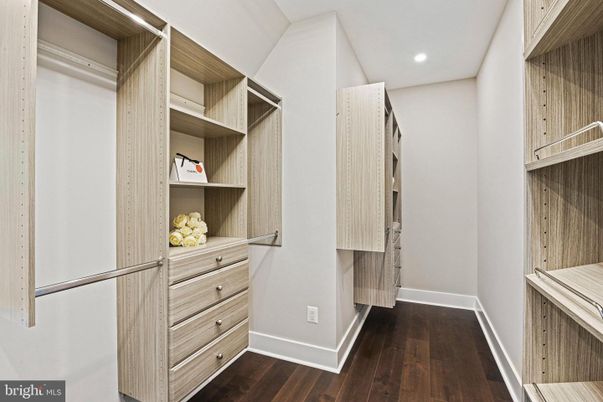 Interior, Recessed Lighting, Walk-in Closets, Wood Texture Flooring