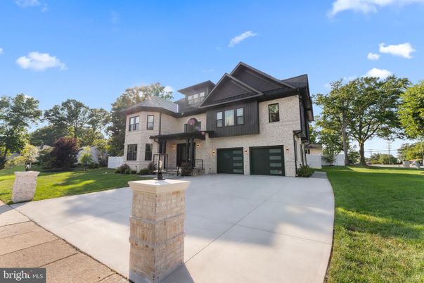 Attached, Backyard, Exterior, Facade, Tudor Revival