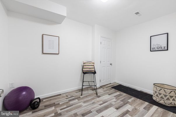 Fitness Equipment, Interior, Wood Texture Flooring