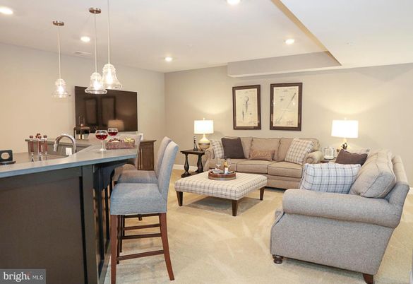 Dining room, Interior, Living room, Pendant Lights, Recessed Lighting