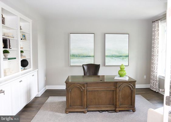 Home Office, Interior, Water, Wood Texture Flooring