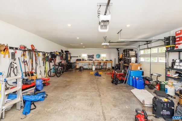 Garage, Interior, Recessed Lighting